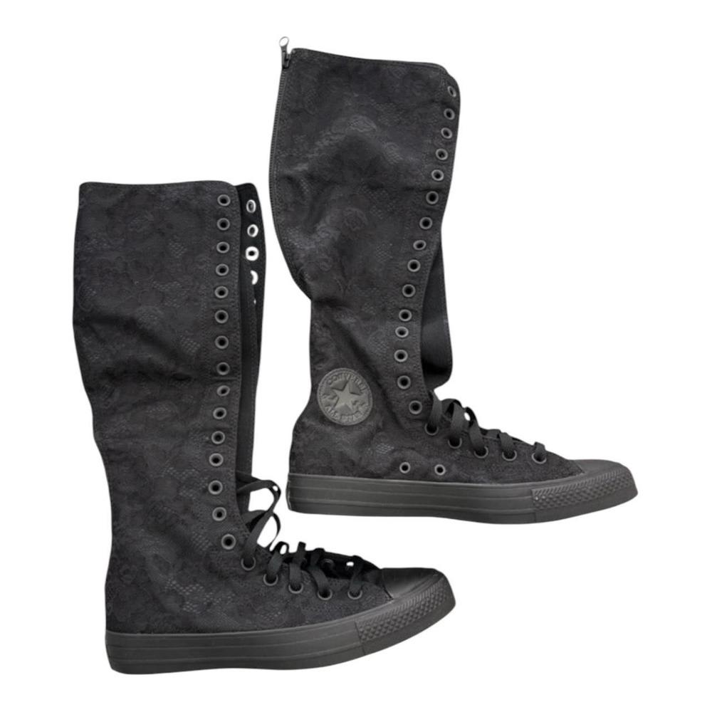 Converse Chuck Taylor XX Hi knee high lace-up sneakers Women's size 6.5 / 5Y